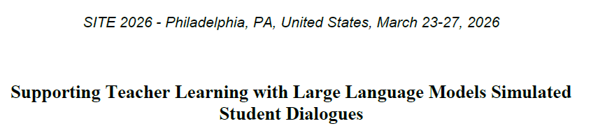 SITE 2026 Conference Paper